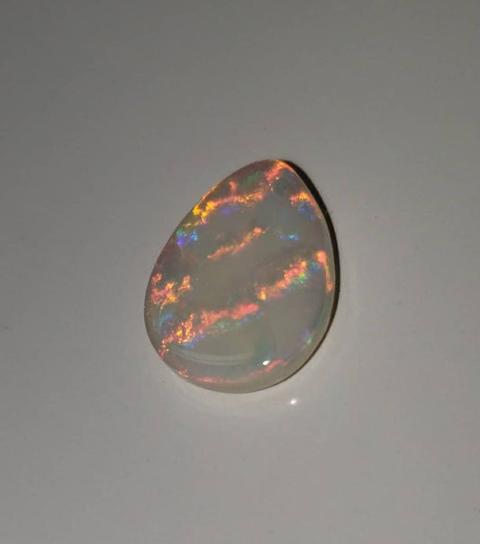 4.31ct Coober Pedy Light Opal Super Rare Ribbon Pattern