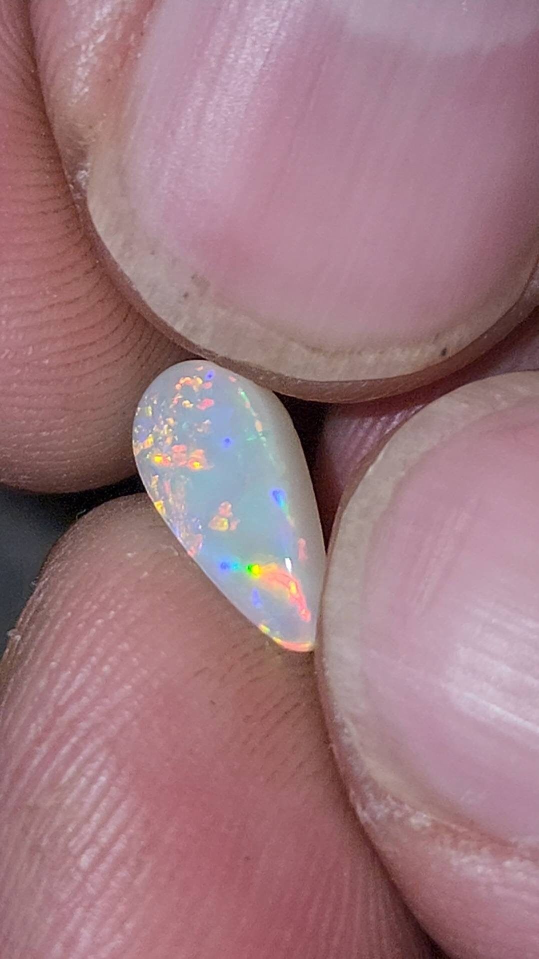 1.25ct Coober Pedy Opal Ribbon Pattern