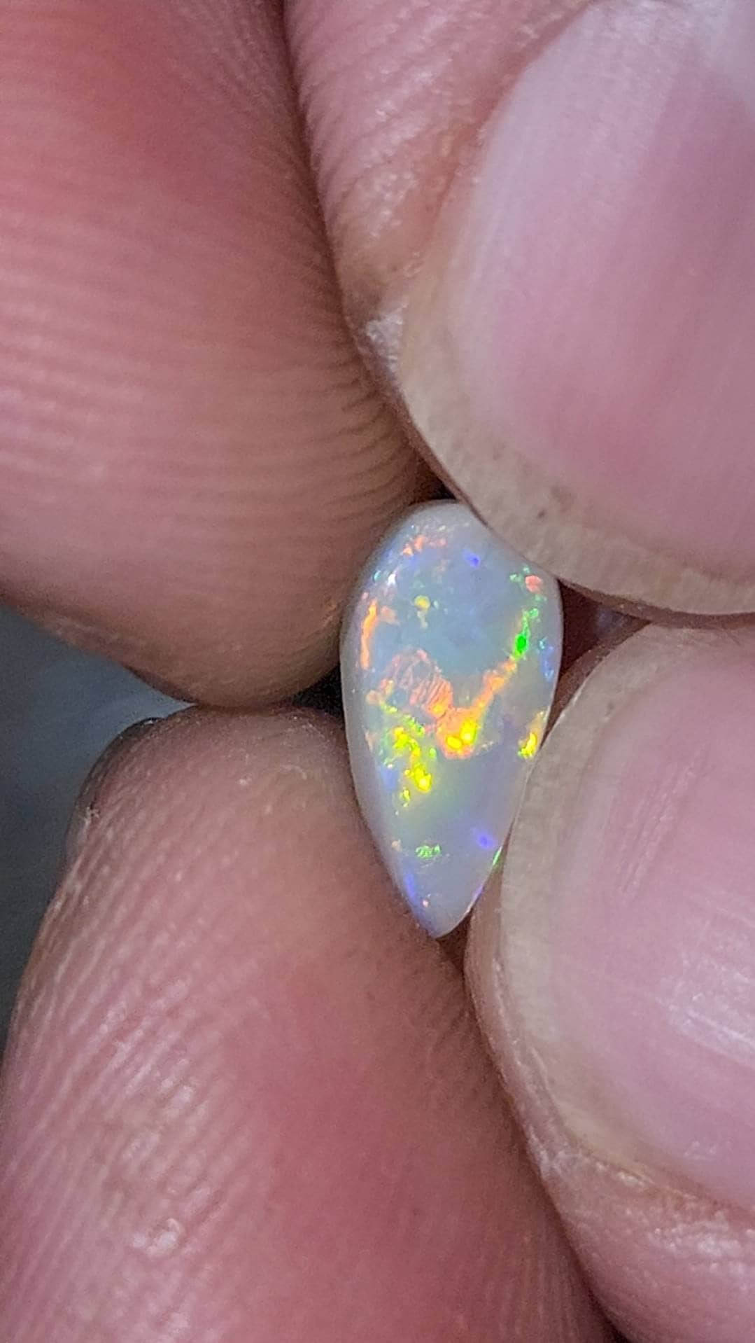 1.25ct Coober Pedy Opal Ribbon Pattern