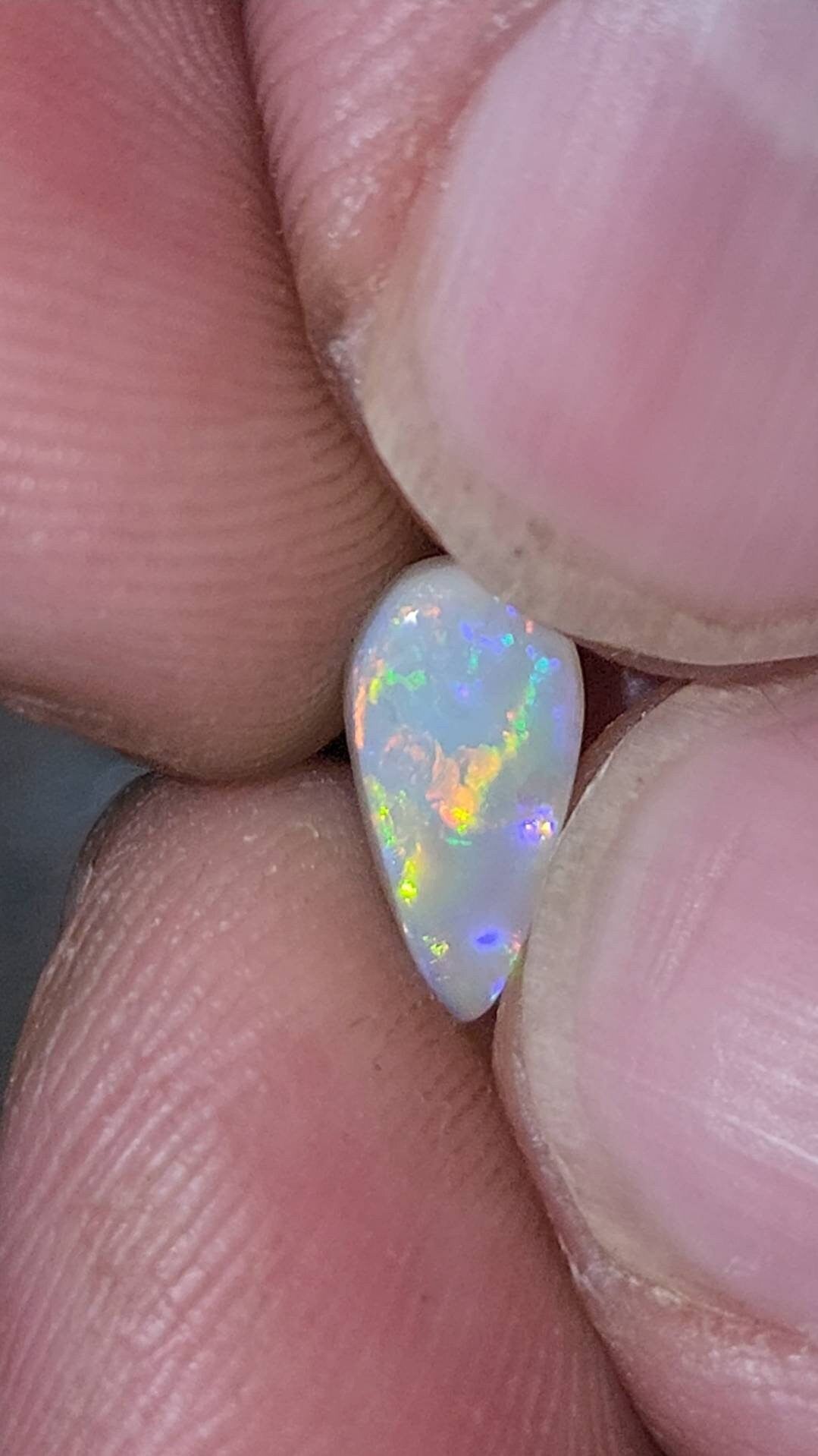 1.25ct Coober Pedy Opal Ribbon Pattern